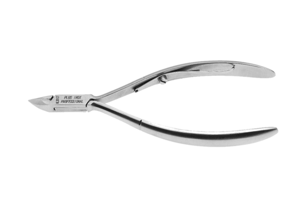 Tronchese pelle inox, incassato, molla a barra singola